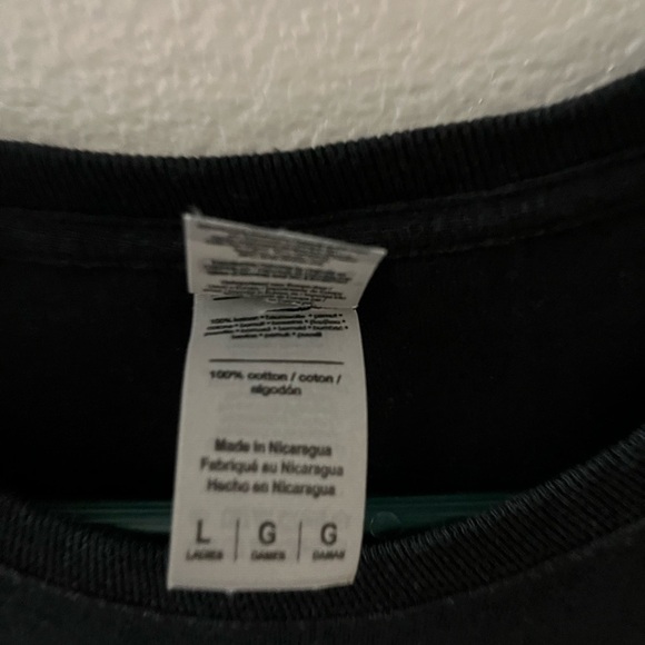 Goldman Black Graphic T Shirt Don’t Be A Salty Heifer Size Large - Picture 4 of 4